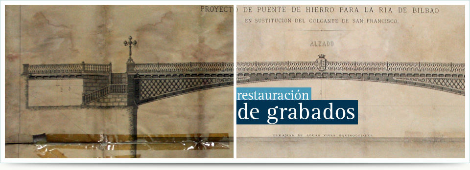restauracion de grabados